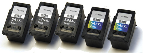 Canon PG-545XL / CL-546XL 3XPG-545XL + 2XCL-546XL Reman