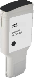 HP HP Ink Cartridges HP728 BLACK REMAN