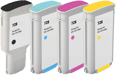 HP HP Ink Cartridges HP728 SET REMAN