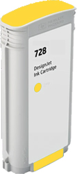 HP HP Ink Cartridges HP728 YELLOW REMAN