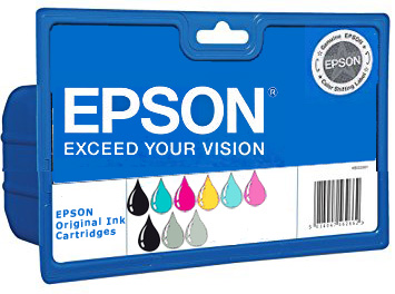 Epson T7601 - T7609 Original T7601-T7609 COMPLETE SET