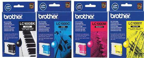Brother Brother DCP-750CW LC1000 ORIGINAL SET