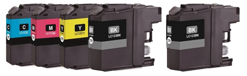 DCP-J132W LC123 5 PACK