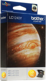 Brother Brother LC1240 LC1240Y YELLOW ORIGINAL