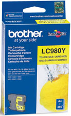 Brother Brother DCP-163C LC980Y YELLOW ORIGINAL