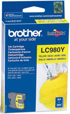 Brother Brother DCP-195C LC980Y YELLOW ORIGINAL