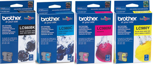 Brother Brother MFC-255CW LC980 ORIGINAL SET