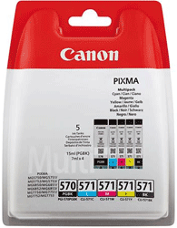 Canon Canon Pixma TS9050 Canon OE PGI-570PGBK + OE CLI-571BK/C/M/Y