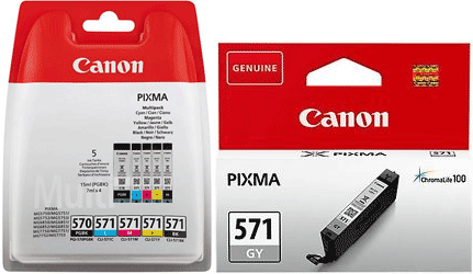 Canon Canon Original Cartridges Canon OE PGI-570PGBK + OE CLI-571BK/C/M/Y/GY