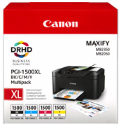 Canon Canon Maxify MB2050 Canon OE PGI-1500XLBK/C/M/Y