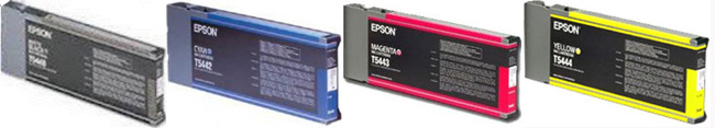 Epson Stylus Pro 4400 Original T5442-T5448 COMPLETE SET