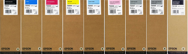 Epson Stylus Pro 4800 Original T6061-T6148 SET