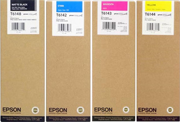 Epson Stylus Pro 4450 Original T6142-T6148 COMPLETE SET