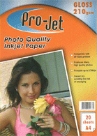 Photo Paper 50% Off Pro Jet Photo Papers PJ-G210-20
