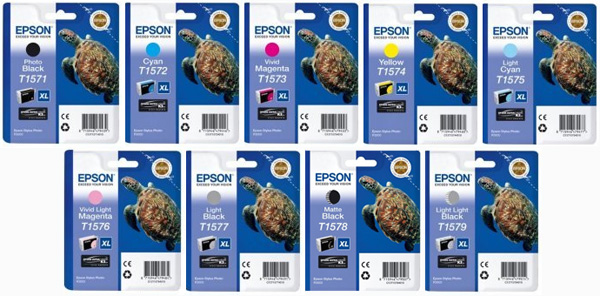 R3000 T1571-T1579 Epson Original Set