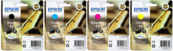 Epson WorkForce WF-2630WF OE T1626 MULTIPACK