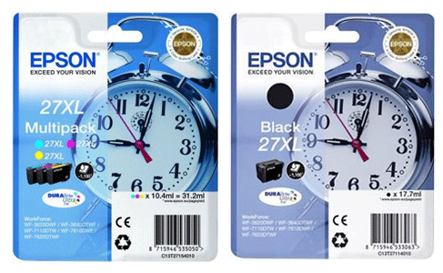 Epson WorkForce WF-7210DTW OE T2715 MULTIPACK + T2711