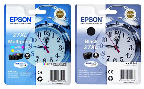 Epson WorkForce WF-3640DTWF OE T2715 MULTIPACK + T2711