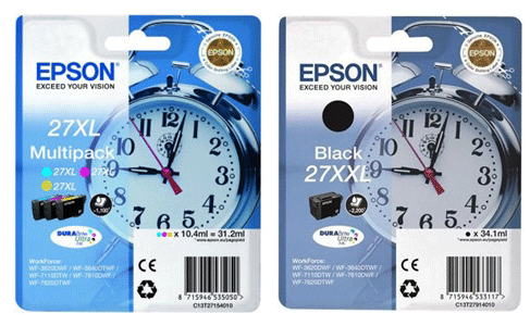 Epson WorkForce WF-3640DTWF OE T2715 MULTIPACK + T2791