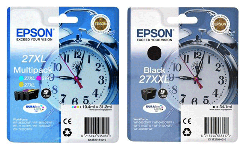 Epson WorkForce WF-7610DWF OE T2715 MULTIPACK + T2791