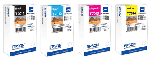 Epson WorkForcePro WP-4020 OE T7011/2/3/4 MULTIPACK