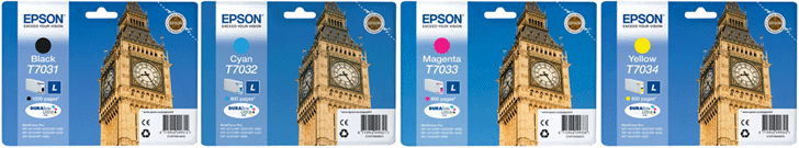 Epson WorkForcePro WP-4530 OE T7031/2/3/4 MULTIPACK