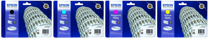 Epson WorkForcePro WF-4640DTWF OE T7901-T7904 MULTIPACK