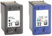 HP HP Ink Cartridges HP21 HP22 SET