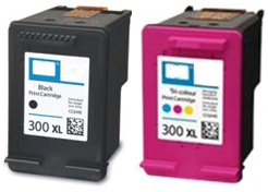 HP300XL Black + Colour