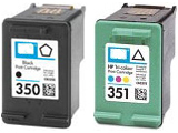 HP HP Ink Cartridges HP350+HP351