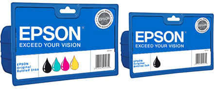 ET-2550 Epson Original T6641/2/3/4 + Black Multipack