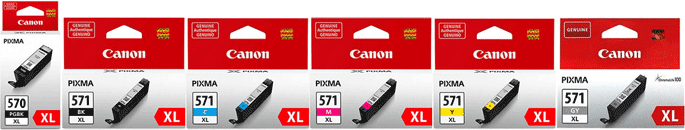 MG7700 Canon OE-6 CARTRIDGE SET XL