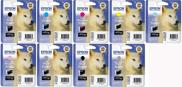 T0961-T0969 Epson Original Set