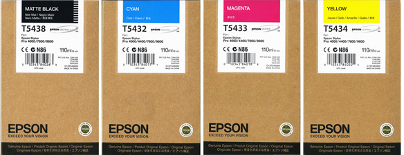 T5432-T5438 Epson Original 4 Set