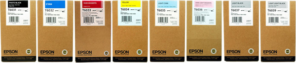 Pro 7880 T6031-T6039 Epson Original 8 Set