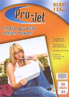 Pro Jet A4 135Gsm 20 Sheets
