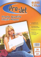 Pro Jet A4 135Gsm 20 sheets