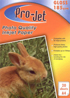 Pro Jet A4 185Gsm 20 sheets