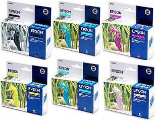 RX640 T0481+T0482+T0483+T0484+T0485+T0486 Epson Originals