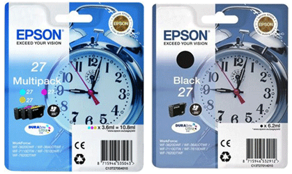 WF-7620DTWF Epson Original T2705 + Black Multipack