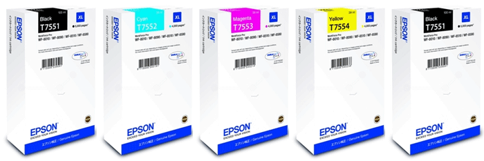 Epson Original T7551-T7554 + Black Multipack